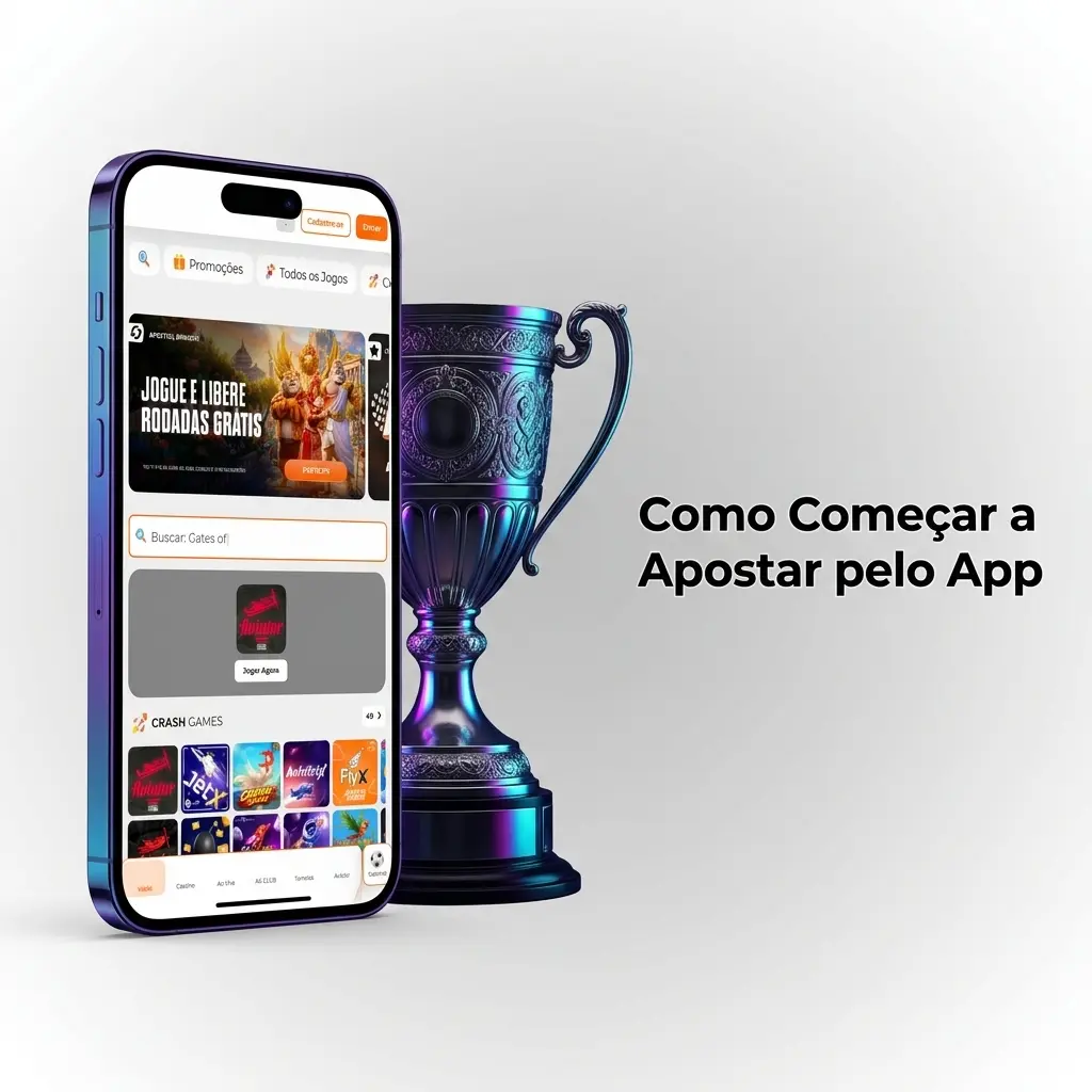 Guia passo a passo para fazer sua primeira aposta pelo app da Aposta Ganha em menos de dois minutos.