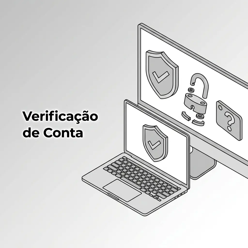 Verificação de conta na Aposta Ganha com documentos de identidade e comprovante de residência para liberar saques.