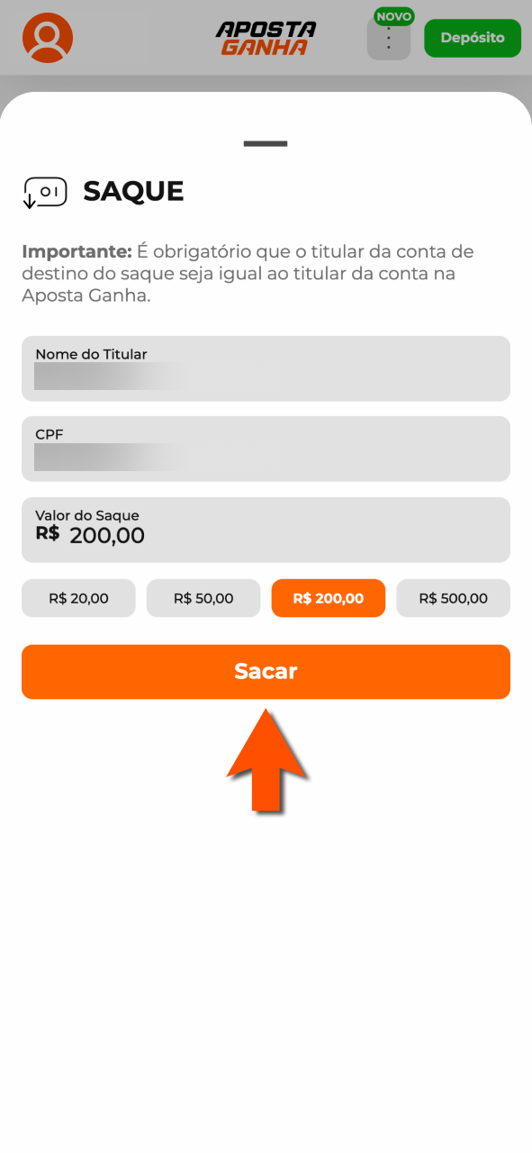 Retire ganhos na Aposta Ganha no momento certo e maximize resultados.