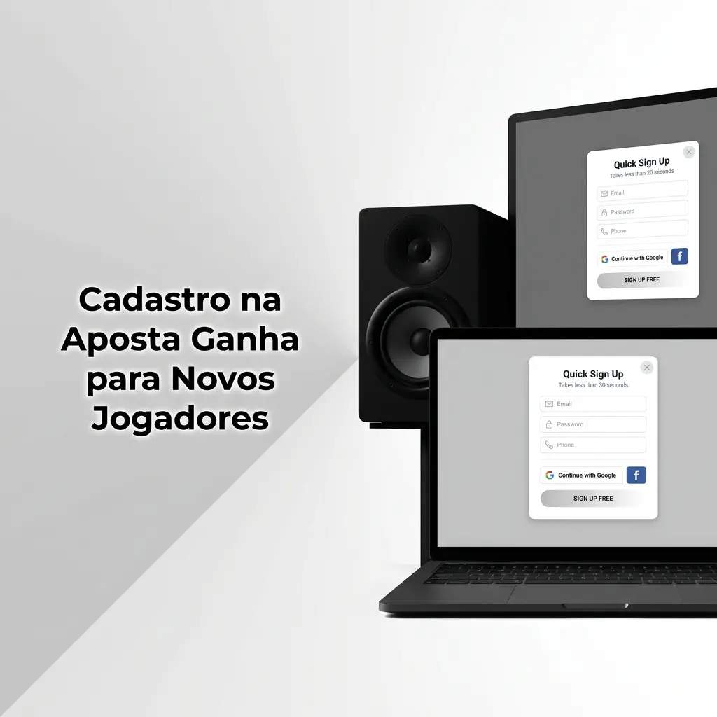 Guia de cadastro na Aposta Ganha com formulário de registro para novos jogadores brasileiros.