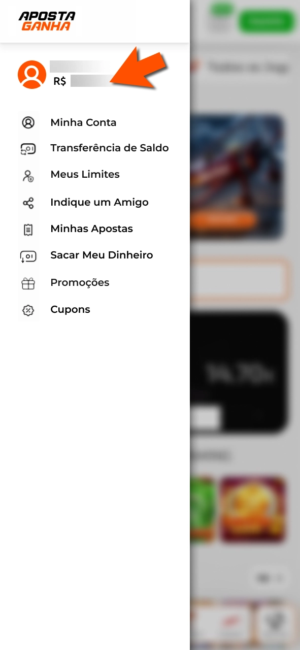 Monitore saldo na Aposta Ganha e jogue com mais oportunidades.