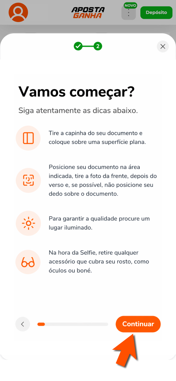 Verifique e-mail na Aposta Ganha e finalize ativação rapidamente.