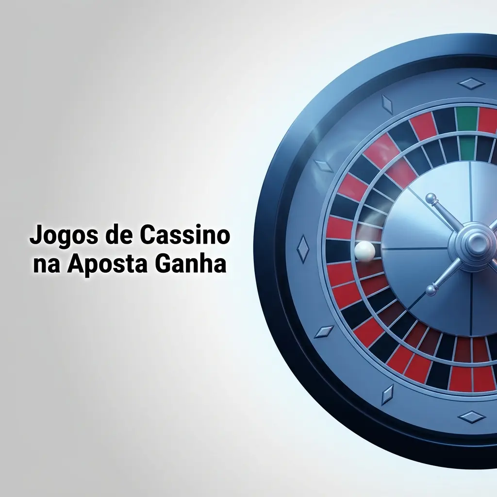 Jogos de cassino da Aposta Ganha: slots, roleta, blackjack, bacará, pôquer e crash games disponíveis.