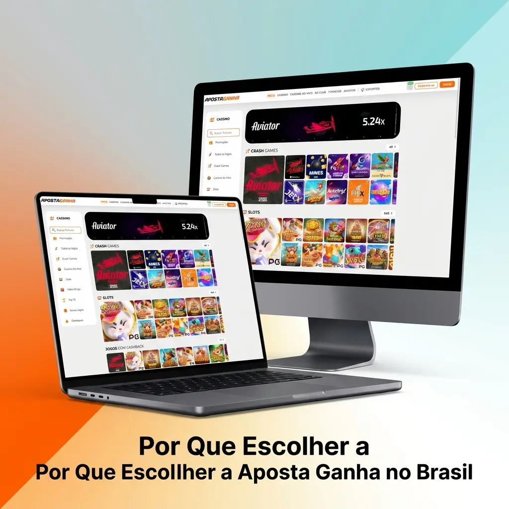 Aposta Ganha Brasil: plataforma de apostas esportivas e cassino com segurança, app iOS e Android e ampla cobertura.