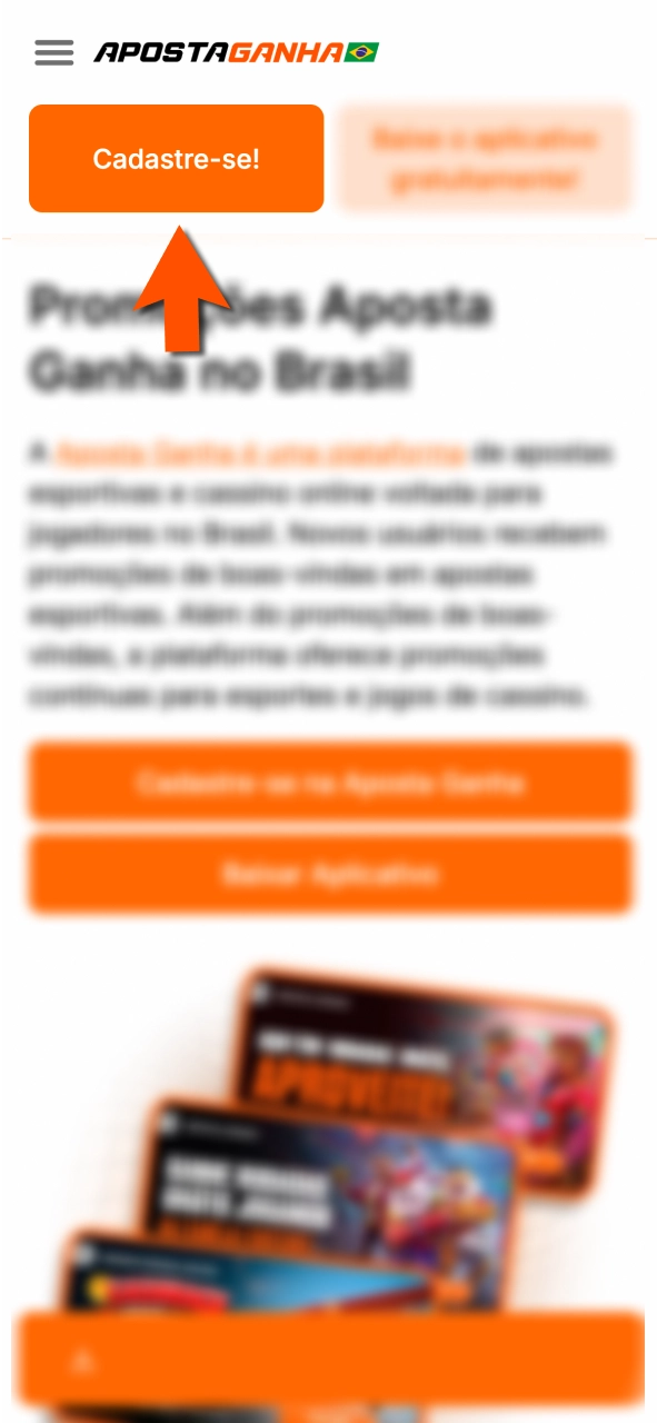 Entre na Aposta Ganha e garanta acesso a promoções exclusivos.
