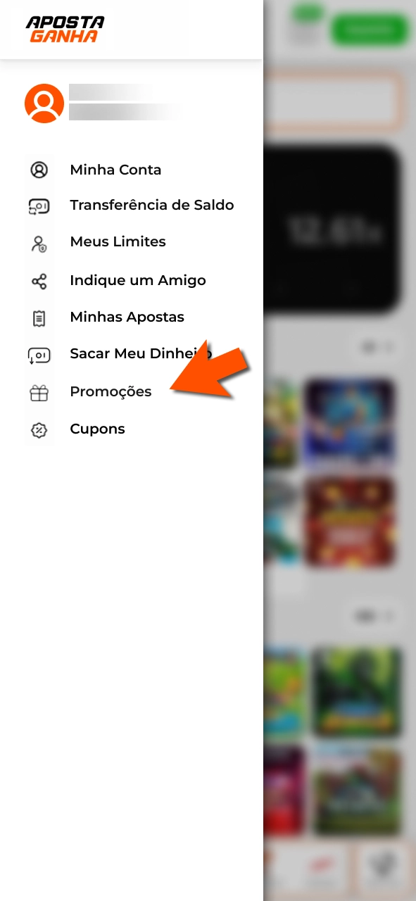 Resgate na Aposta Ganha e aproveite promoções disponíveis.