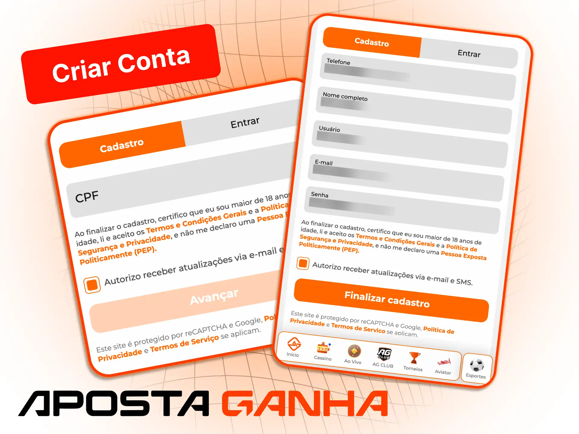 Crie uma senha segura na Aposta Ganha e proteja sua conta contra acessos não autorizados.