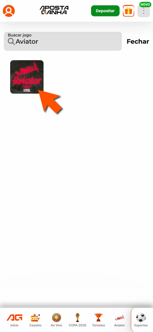 Encontre Aviator na Aposta Ganha e comece a jogar imediatamente.