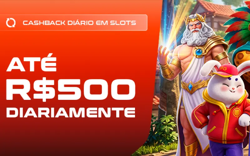 Jogue nos slots favoritos e receba seu cashback diário na Aposta Ganha.