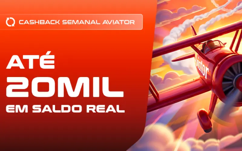 Jogue Aviator e receba o seu cashback semanal na Aposta Ganha.