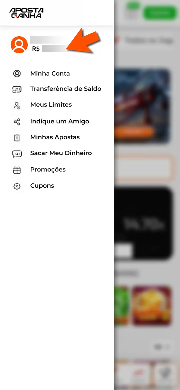 Monitore saldo na Aposta Ganha e jogue com mais oportunidades.