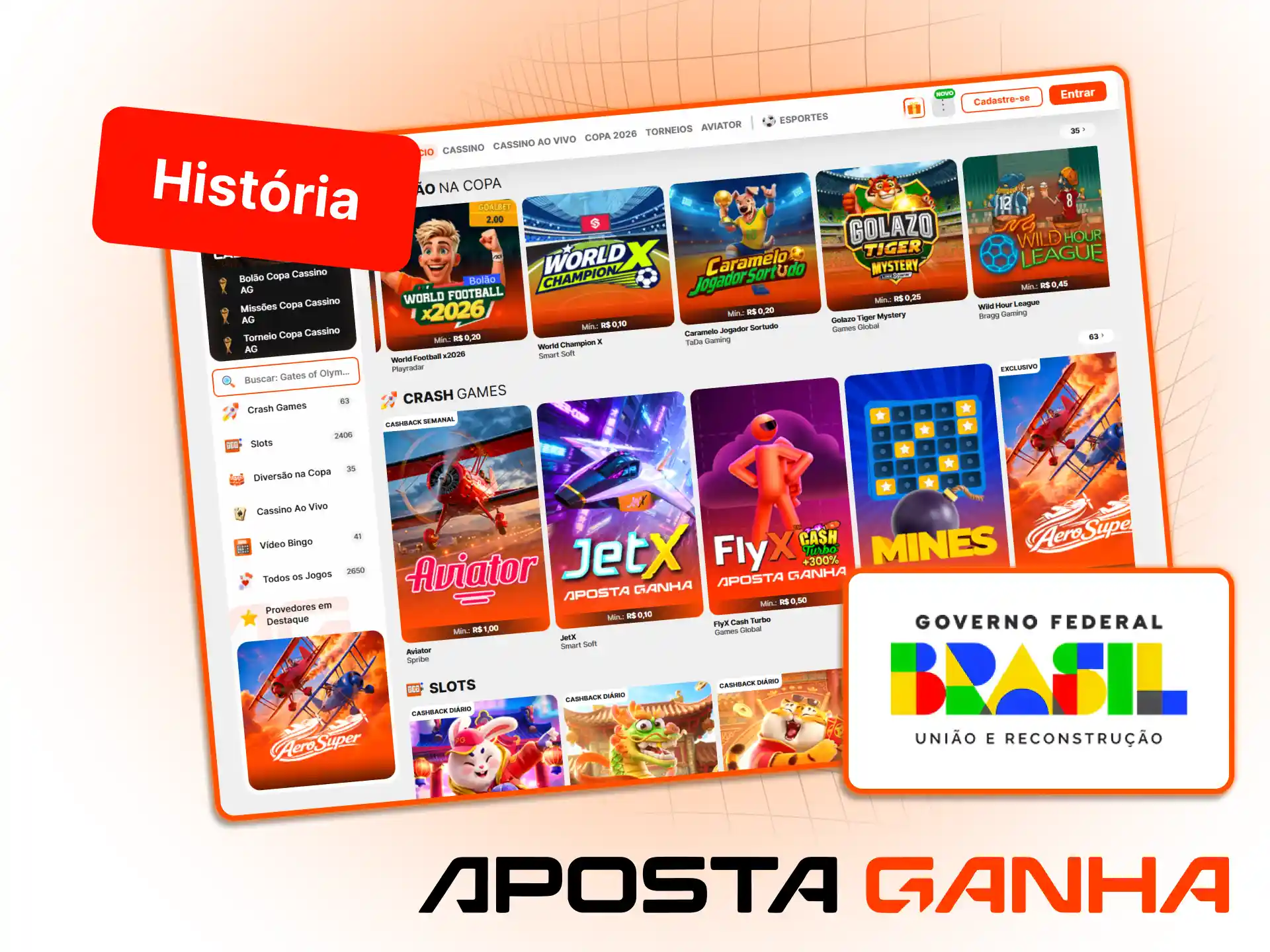 História da Aposta Ganha: fundação em 2019, CEO Romário Gomes, licença regulatória e crescimento no mercado brasileiro.